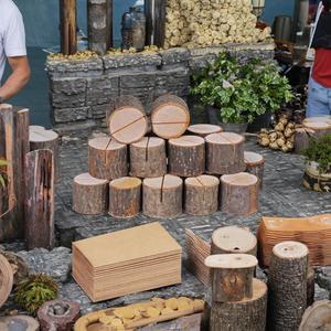 Wholesale Wooden Picture Holder <b>Rustic</b> <b>Wood</b> Table Number and Place Card Holders for Weddings and Parties Dropshipping - Product Image 3