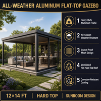 Pergola moderne en aluminium à lames orientables, imperméable, pour jardin extérieur, balcon et terrasse (3x3m à 6x4m)