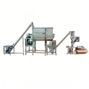 Mezclador de Polvo Químico Seco de Alta Capacidad, Mezclador de Polvos para Condimentos, Línea de Producción de Llenado y Alimentación de Polvo de 500 kg - Product Image 1