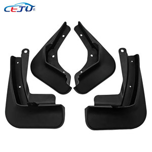 Set <span class=keywords><strong>di</strong></span> 4 Paraspruzzi in Plastica Nera, Accessori Auto, Parafanghi Anteriori e Posteriori Anti-Schizzi per Nissan Altima 2019-2021 - Product Image 5