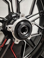 ZCLH D003 Nouvelle roue de moto en aluminium de 17 pouces Superbike Diavel 1200/1260/V4/X Rétrofit/Mise à niveau Garantie 1 an Anodisation