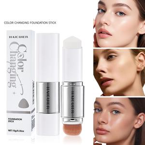 <span class=keywords><strong>Base</strong></span> de Maquillaje en Barra 2026, Nueva, Natural, Impermeable, Blanqueadora, de Cobertura Total, con <span class=keywords><strong>Brocha</strong></span>, que Cambia de Color - Product Image 1
