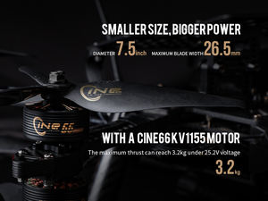 T-hobby C8.5 * 4.6 di alta qualità Brushless RC elica accessorio 2 paia FPV Drone <span class=keywords><strong>VELOX</strong></span> 2812 Silicone PC aria 2 Lipo 8g - Product Image 5