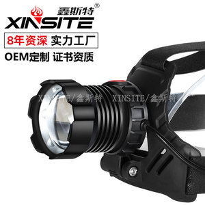 Linterna Frontal LED Xinster P99 de 20W con Cuatro Velocidades, Zoom y Sensor, Recargable para Pesca Nocturna al Aire Libre - Product Image 5