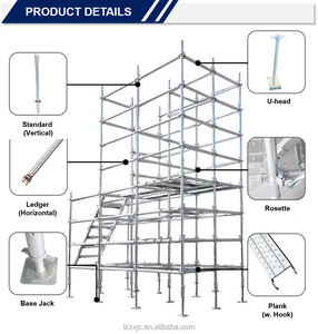 Heavy-Duty thép <span class=keywords><strong>ringlock</strong></span> <span class=keywords><strong>Diagonal</strong></span> Brace hot-Dip mạ kẽm giàn giáo bộ phận thiết kế - Product Image 6