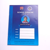 Cahier d'exercices A4 personnalisé Seychelles GEE, couverture souple, reliure piquée, ligné, 96 pages, fabricant OEM de cahiers d'exercices