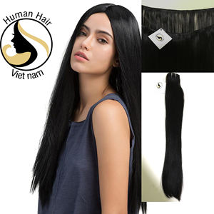 Mechones de cabello humano remy vietnamita sin procesar, cabello humano virgen 12a de grado, muy Doble - Product Image 6