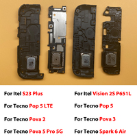 Accessoires pour téléphones mobiles : Haut-parleur, sonnerie, buzzer flexible pour Itel A56, S23 Plus, Vision 2S, P651L, Pop5, Pova2, Pova3 - Pièces de téléphone portable