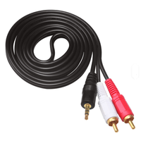 Nouveau câble audio auxiliaire jack 3,5 mm vers 2 RCA et câble répartiteur Y auxiliaire, très demandé