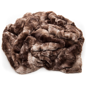 <span class=keywords><strong>Couverture</strong></span> en <span class=keywords><strong>fausse</strong></span> <span class=keywords><strong>fourrure</strong></span>, plaid doux, Super doux, double couche, luxe - Product Image 3