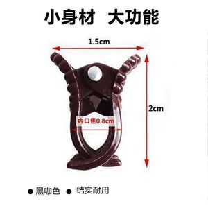 Clip de fixation en plastique marron pour orchidées Phalaenopsis, support pour plantes grimpantes d'intérieur - Product Image 3