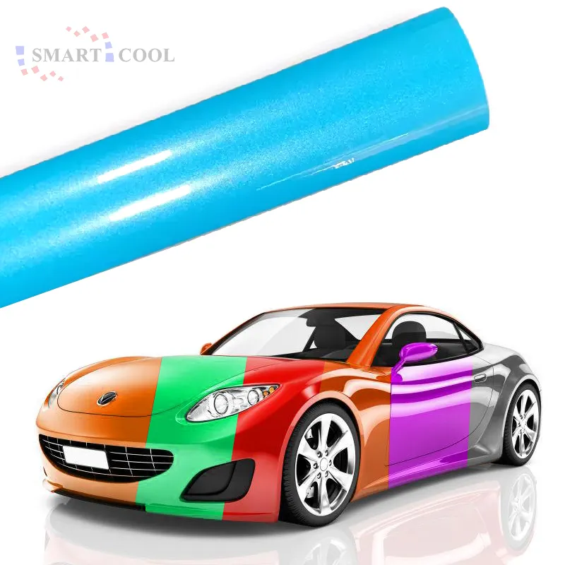 TPU colore rivestimento PPF auto 100% in vinile per auto che ripara il calore adesivo colorato pellicola avvolgente