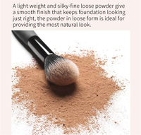 Poudre libre fixatrice longue tenue 10 couleurs, résistante à l'eau, contrôle du sébum, végane, maquillage mat pour le visage, couvrance totale