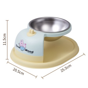 Comedero Elevado Flotante Color Dopamina - Soporte para Comedero de Mascotas que Protege el Cuello - Product Image 3