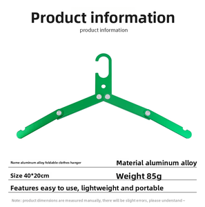 Séchoir à linge pliable en aluminium ultra-léger personnalisé, écologique, robuste, antidérapant <span class=keywords><strong>pour</strong></span> balcon extérieur - Product Image 5