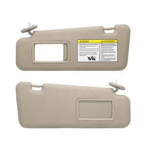 Parasoles para Toyota Highlander 2008-2013, color beige, paquete de dos, montados en el techo, material de PVC - Product Image 1