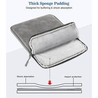 Sac d'ordinateur léger pour les voyages d'affaires en gros, étui portable imperméable pour Macbook Ipad, rangement pour ordinateur portable
