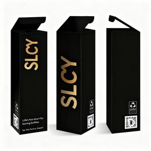 Boîtes en carton noir imprimées pour emballage de fards à paupières, soins de la peau, parfums, boîtes d'expédition, boîtes cadeaux, boîtes en papier cosmétique – Offre Spéciale - Product Image 3