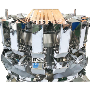 Línea de Pesaje y Empaquetado Combinada de 14 Cabezales para Cacahuetes/Nueces, 90 <span class=keywords><strong>BPM</strong></span>, Alimentación y Transporte Automáticos, Máquina Empacadora - Product Image 3