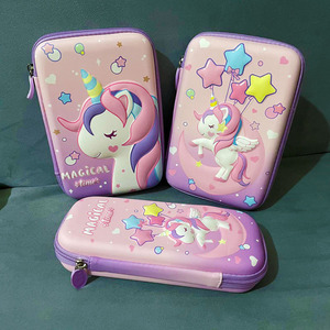 Bán buôn vui bút chì bút trường hợp EVA vuông bút chì trường hợp Jumbo sáng tạo phim hoạt hình bút chì trường hợp - Product Image 3