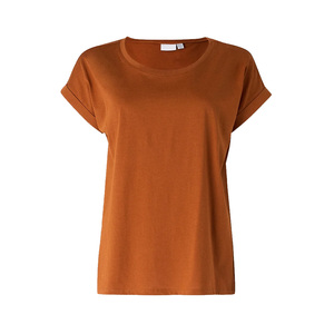 T-shirt léger d'été pour femme, respirant, écologique, 100 % coton, séchage rapide, manches courtes, coupe décontractée, tenue décontractée - Product Image 1