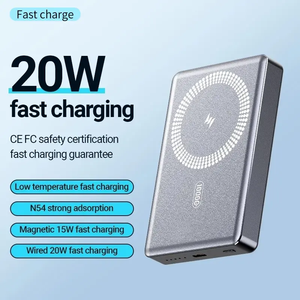 Cargadores Inalámbricos Magnéticos de Carga Rápida de 20 W y 15 W, Personalización de Regalos al por Mayor, Bancos de Energía de 5000/10000 mAh, Cargador Ultrafino de Aluminio - Product Image 5