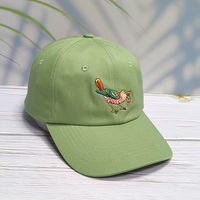 Casquette de baseball pour femme de haute qualité, 6 panneaux, en coton, couleur unie, style sport, modèle 'Daddy'