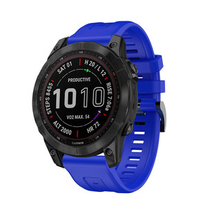 Correa de Reloj de Silicona de 22 mm con Hebilla Negra de Ajuste Rápido para <span class=keywords><strong>Garmin</strong></span> <span class=keywords><strong>Fenix</strong></span> 6 7 <span class=keywords><strong>5</strong></span> - Product Image 3