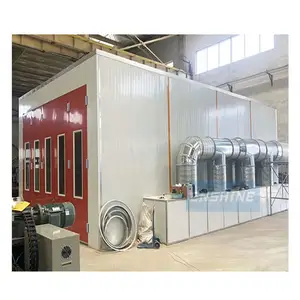 China Supplier Industrial Large Big Car Bus Paint Room Painting Chamber Spray Paint Booth