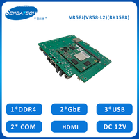 VR58J(VR58-L2) carte mère Android rk3588 avec carte mère DDR4 HD-MI 12V ARM Cortex-A76 et Cortex-A55