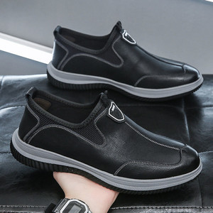 Scarpe da Passeggio per Uomo in Pelle PU, Mocassini Slip-<span class=keywords><strong>on</strong></span> Stile Walking - Product Image 5