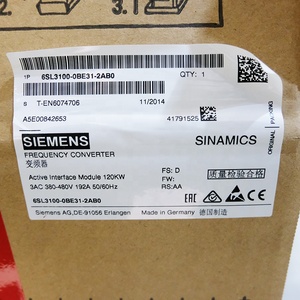 Module d'interface actif SINAMICS S120 6SL3100-0BE31-2AB0 Siemens, neuf, original, vente en gros, fournisseur d'or pour PLC dédié - Product Image 3
