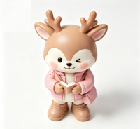 Figurine personnalisée en PVC et ABS, personnage de dessin animé, statue, usine chinoise, OEM, figurine personnalisée pour la vente en gros de produits de marque