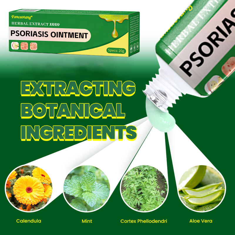 Skin Itching Psoriasis Allergy Care Ointment Class II Exterior Use for Physical Health