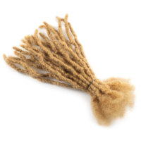 Extension per capelli fatti a mano all'uncinetto con Dreadlocks Maya trecce per capelli umani Hip-Hop morbide dread uncinetto