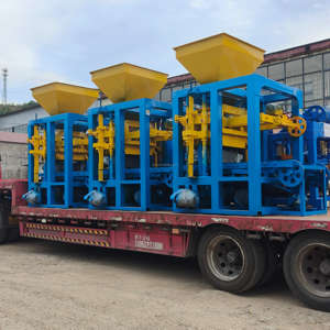 Yipu 4-35 Tự Động Phễu Xả Gạch Làm Máy Xây Dựng Máy Với Động Cơ Bơm PLC Động Cơ Cho Đất Sét Gạch - Product Image 5