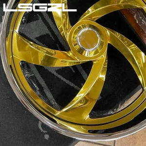 Lsgzl ล้อรถอัลลอยปลอมแปลงโครเมียม22 24 26นิ้ว2ชิ้น3ชิ้นออกแบบได้ตามต้องการล้อรถบรรทุกทองคำสำหรับรถ Chevy C10 cutlass Impala Monte Carlo - Product Image 2