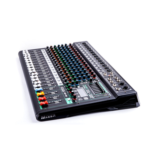 AMS-12 Chuyên Nghiệp 12-Kênh Âm Thanh Giao Diện Điều Khiển Mixer Kim Loại DJ Điều Khiển Với 48V Phantom Điện MP3/Bt/Hiệu Ứng USB - Product Image 4