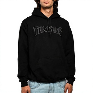 Sudadera con Capucha Extra Grande para Hombre en Oferta, Sudadera de Alta Calidad con Bordado, Corte Holgado, para Otoño - Product Image 1