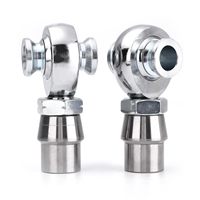 Kit de rotule de suspension Heim Joint robuste en Chromoly 1 1/4-12 1.25'' avec filetage droit/gauche, adaptateurs de tube d'espacement et contre-écrous
