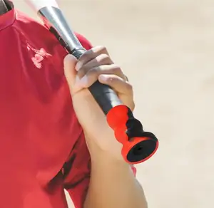 Venda em estoque Silicone Baseball Bat Grip Choke Up Anel Bat Base Grip Taper Baseball Bat Silicone Grip