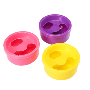 Round Nail Art Soak Bowl Finger Spa Bath <b>Tray</b> Manicure Remover Treatment Bowl for Salon - Product Image 3