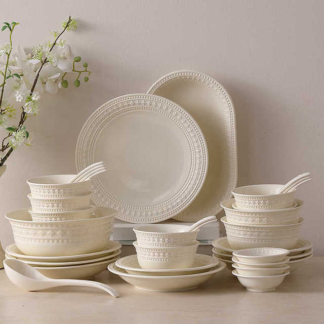Competitive Price European Ceramic Tableware Set Ceramic Tableware Gift Wholesale Ceramic Tableware Sets