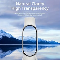 6 films protecteurs d'écran 3D ultra-fins et transparents HD sans bulles pour Xiaomi Smart Band 10
