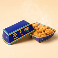 Barquettes jetables en papier pour hot-dogs, frites, desserts et repas rapides – Boîtes en forme de bateau pour snacks
