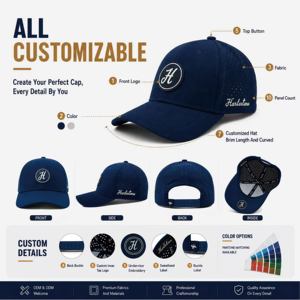 Casquette de baseball à 5 panneaux brodée sur mesure et découpée <span class=keywords><strong>au</strong></span> laser pour homme, idéale pour la course à pied et les sports de plein air – Casquettes de camionneur de haute performance - Product Image 3