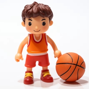 Tùy Chỉnh Hành Động Hình Nhà Sản Xuất PVC Tùy Chỉnh Thiết Kế PVC Bóng Rổ Người Chơi Đồ Chơi Thu Mô Hình OEM Nhựa Nhà Sản Xuất - Product Image 1