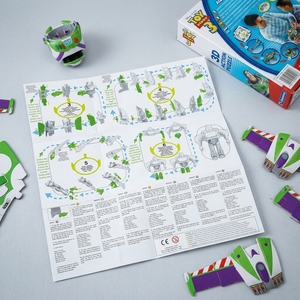 Puzzle en papier 3D Toy Story <span class=keywords><strong>Buzz</strong></span> Light Yea, modèle d'assemblage personnalisé, boîte décorative, <span class=keywords><strong>jouet</strong></span> de dessin animé pour enfants, <span class=keywords><strong>jouet</strong></span> éducatif - Product Image 2