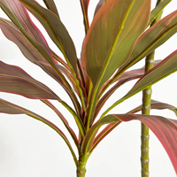 140cm künstliche Cordy line Bäume Innendekoration und Garten Landschafts bau mit Kunststoff Topf künstliche Pflanze