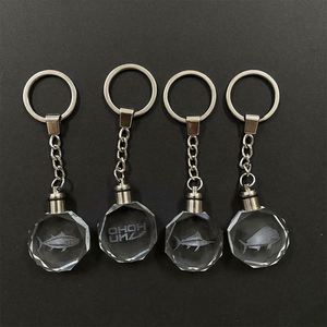 Elegant Souvenir Custom Logo Graduation Memorial 3D Laser <b>Engraved</b> Anniversary Celebration High Definition Crystal <b>Key</b> Chains - Product Image 2